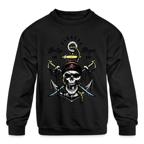 pirates - Kids' Crewneck Sweatshirt