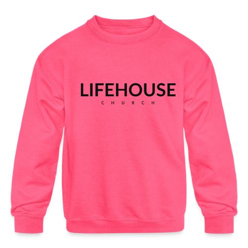 Lifehouse Logo - Kids' Crewneck Sweatshirt