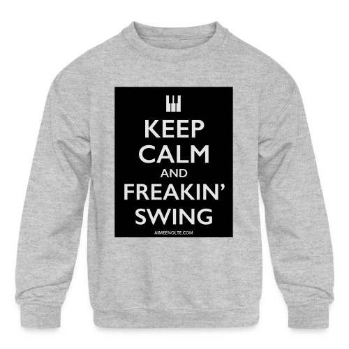 freakin swing - Kids' Crewneck Sweatshirt