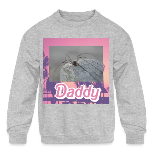 Daddy Long Legs - Kids' Crewneck Sweatshirt