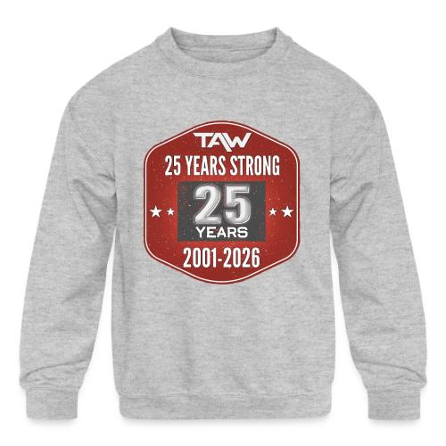 25 YRS - Kids' Crewneck Sweatshirt