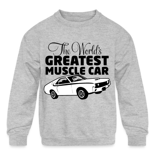 Greatest Muscle Car - Javelin - Kids' Crewneck Sweatshirt