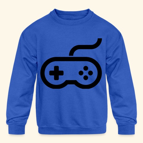 Video Game Controller - Kids' Crewneck Sweatshirt