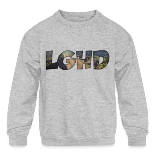 LGHD Rust Name png - Kids' Crewneck Sweatshirt
