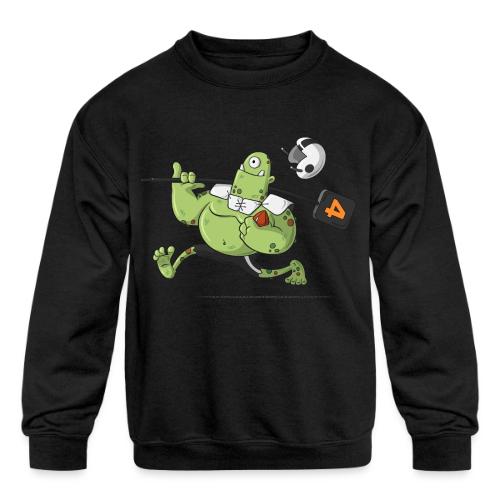 Tuddy the Troll - Kids' Crewneck Sweatshirt
