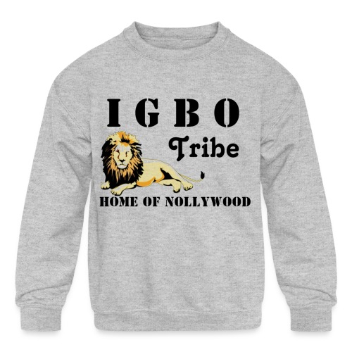 Igbo Tribe In West Africa - Kids' Crewneck Sweatshirt