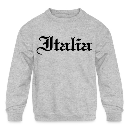 Italia Gothic - Kids' Crewneck Sweatshirt