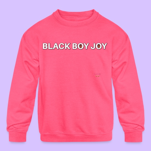 Black Boy Joy - Kids' Crewneck Sweatshirt