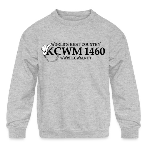 KCWM Logo - Kids' Crewneck Sweatshirt