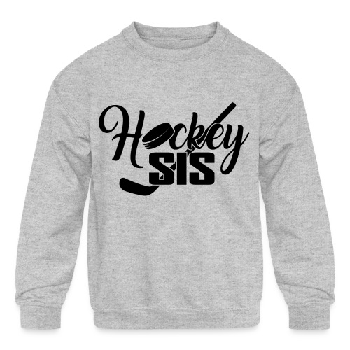 Hockey sis - Kids' Crewneck Sweatshirt