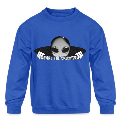 Coming Through Clear - Carl the Crusher - Kids' Crewneck Sweatshirt