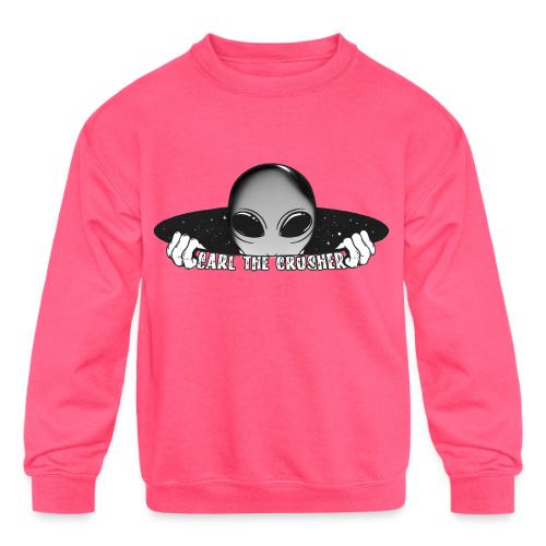 Coming Through Clear - Carl the Crusher - Kids' Crewneck Sweatshirt