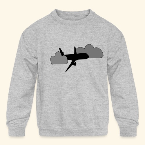 plane - Kids' Crewneck Sweatshirt