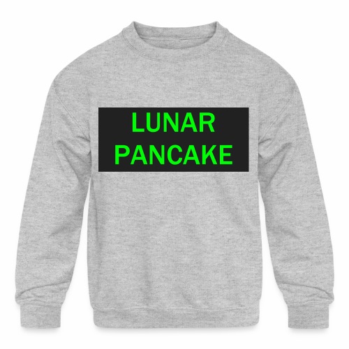 Lunar Pancake Merch - Kids' Crewneck Sweatshirt
