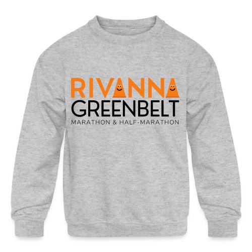 RIVANNA GREENBELT (orange/black) - Kids' Crewneck Sweatshirt