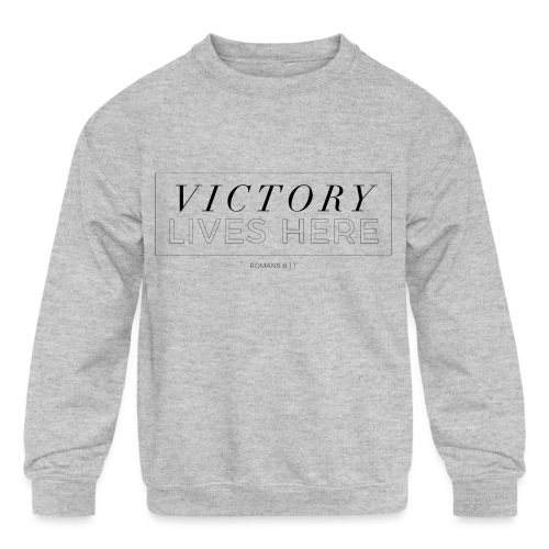 victory shirt 2019 - Kids' Crewneck Sweatshirt