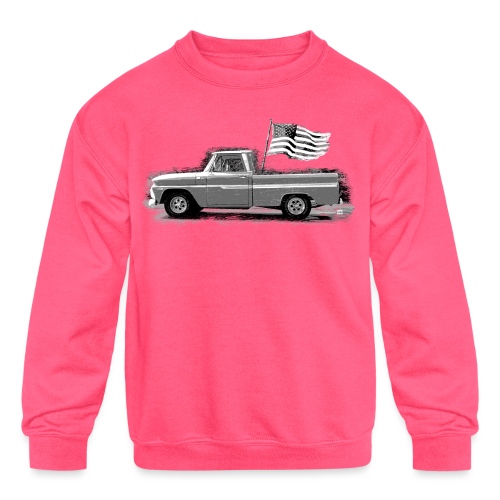 AmericanC10 - Kids' Crewneck Sweatshirt