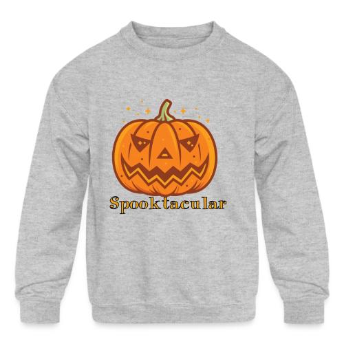 Spooktacular - Kids' Crewneck Sweatshirt