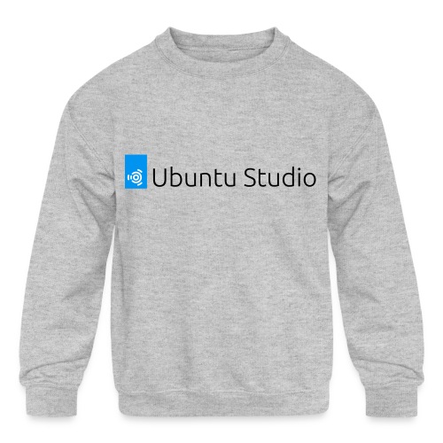 Ubuntu Studio Logo 2022 - Kids' Crewneck Sweatshirt
