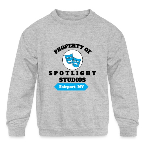 Property of Spotlight - Kids' Crewneck Sweatshirt