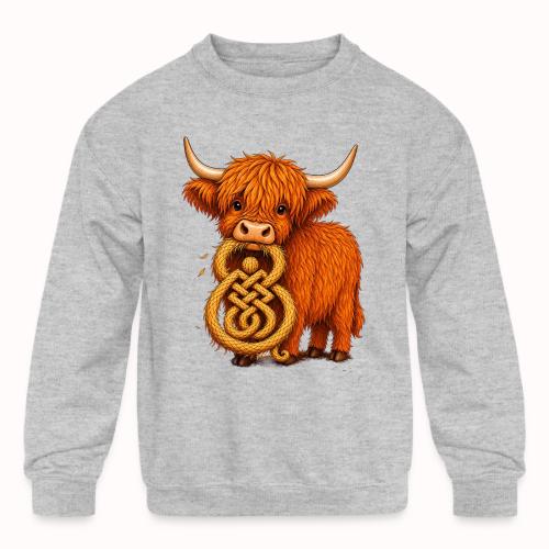 heelan coo - Kids' Crewneck Sweatshirt