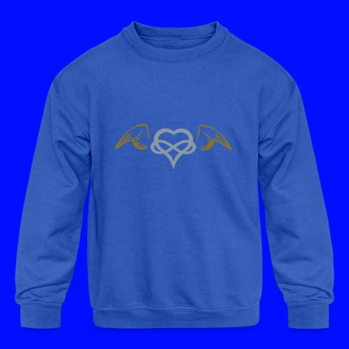 Solo Polyamory - Kids' Crewneck Sweatshirt