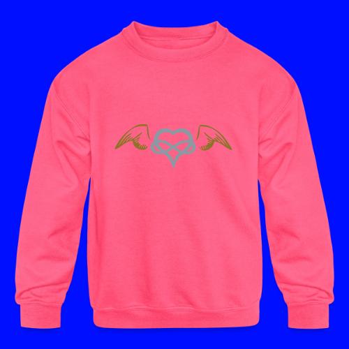 Solo Polyamory - Kids' Crewneck Sweatshirt