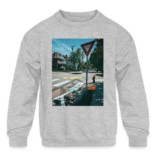 li'l swervy - Kids' Crewneck Sweatshirt