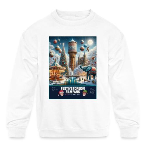 Merry-Go-Rounds, Elephants, and Christmas - Kids' Crewneck Sweatshirt