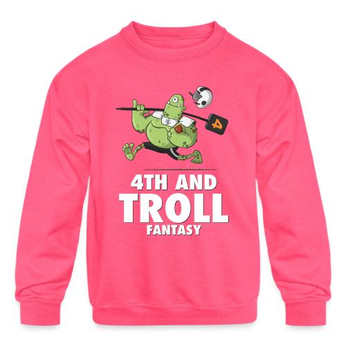 4th and Troll - Tuddy - Kids' Crewneck Sweatshirt