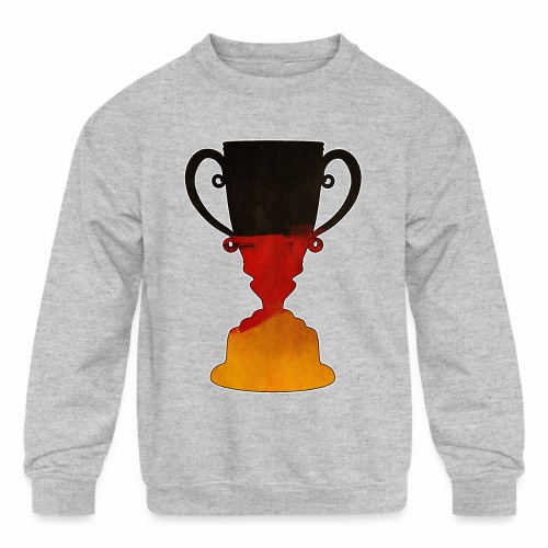 Germany trophy cup gift ideas - Kids' Crewneck Sweatshirt