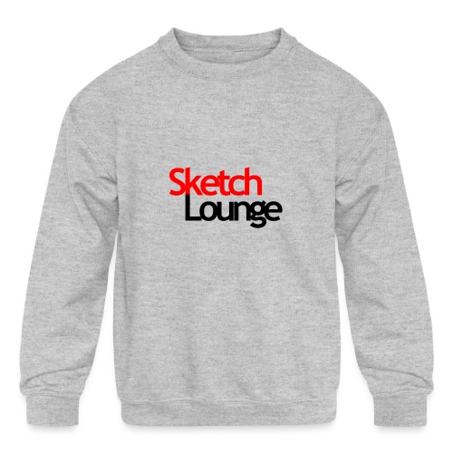 SketchLounge Logo - Kids' Crewneck Sweatshirt