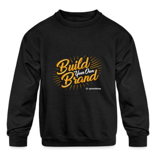 Build Your Own Brand - Kids' Crewneck Sweatshirt