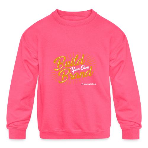 Build Your Own Brand - Kids' Crewneck Sweatshirt