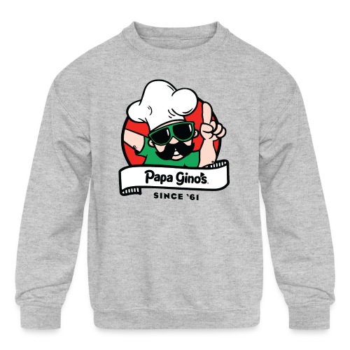 #1 Papa Gino - Kids' Crewneck Sweatshirt