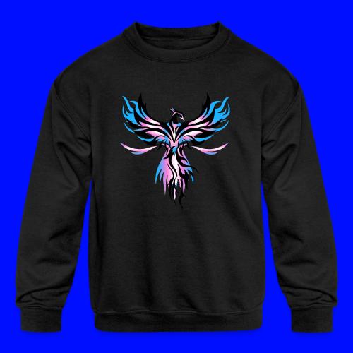 Transflag Phoenix - Kids' Crewneck Sweatshirt