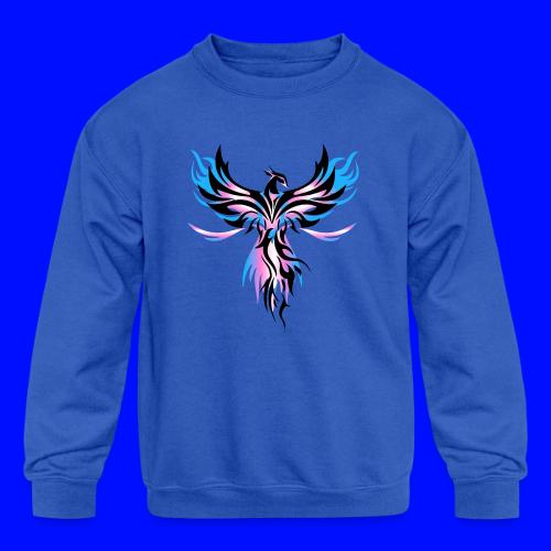 Transflag Phoenix - Kids' Crewneck Sweatshirt