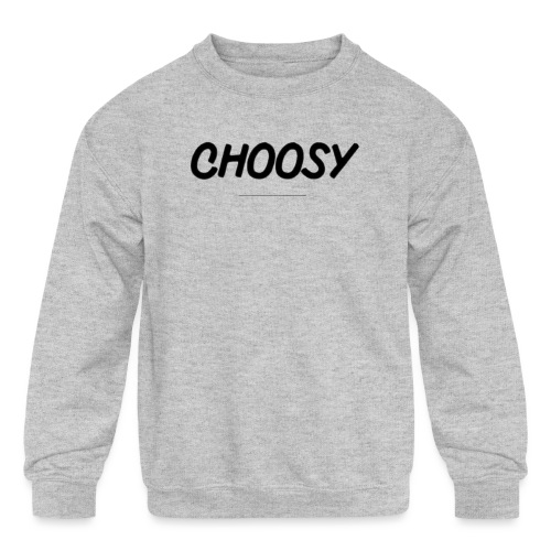 Choosy Album Art - Kids' Crewneck Sweatshirt