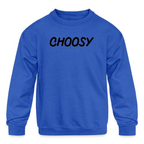 Choosy Album Art - Kids' Crewneck Sweatshirt