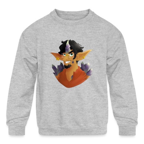 Digital Gobbo - Kids' Crewneck Sweatshirt