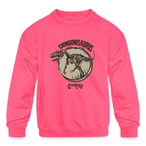 CHINGONISAURUS - Kids' Crewneck Sweatshirt