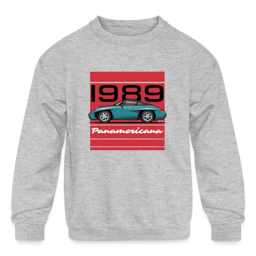 1989 P0r5che Panamericana Concept Car - Kids' Crewneck Sweatshirt