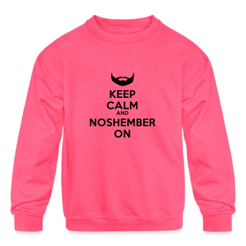 Noshember.com iPhone Case - Kids' Crewneck Sweatshirt