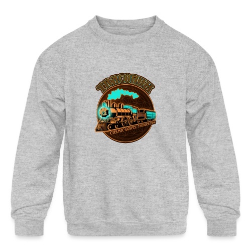Tracorum Cosmic Train - Kids' Crewneck Sweatshirt
