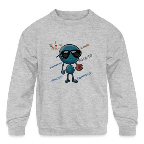 Smoon City 2_I heart Mrs S - Kids' Crewneck Sweatshirt