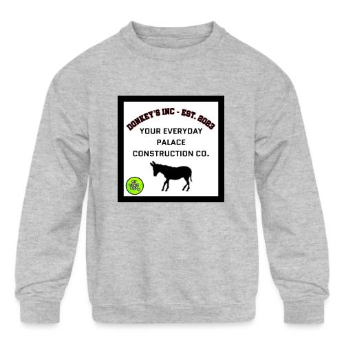 Donkeys INC. 2024 Palace Version - Kids' Crewneck Sweatshirt