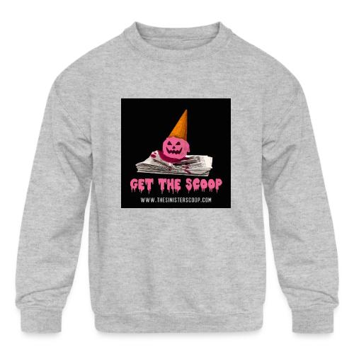 New Pink Scoop - Kids' Crewneck Sweatshirt