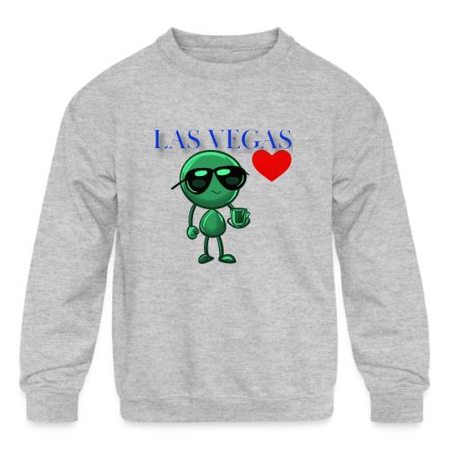 Smoon City_Las Vegas - Kids' Crewneck Sweatshirt