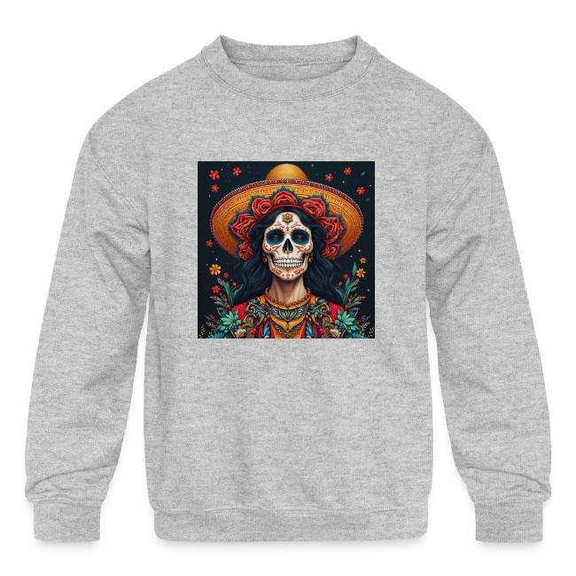 Charra Skull Art | Traditional Mexican Design