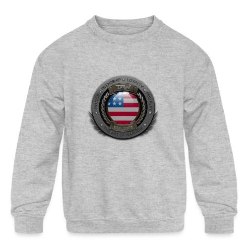 TAW SEAL flags USA - Kids' Crewneck Sweatshirt